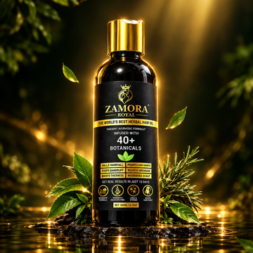 ZAMORA ROYAL Herbal Hair Oil – 40+ Botanical Formula (120ml)